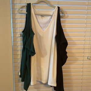 Three Slim fit Old Navy Tanks - XXL Tall